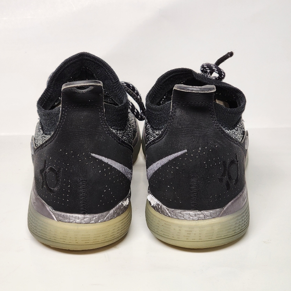 Nike Zoom KD 11 Still KD Flyknit Kevin Durant Basketball Shoes (Men's 8, black) - Picture 9 of 12